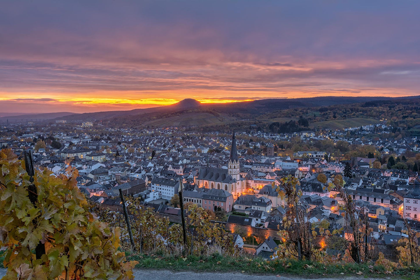 Ahrweiler am Martinsmorgen