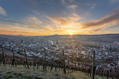 Winterlicher Blick auf Ahrweiler