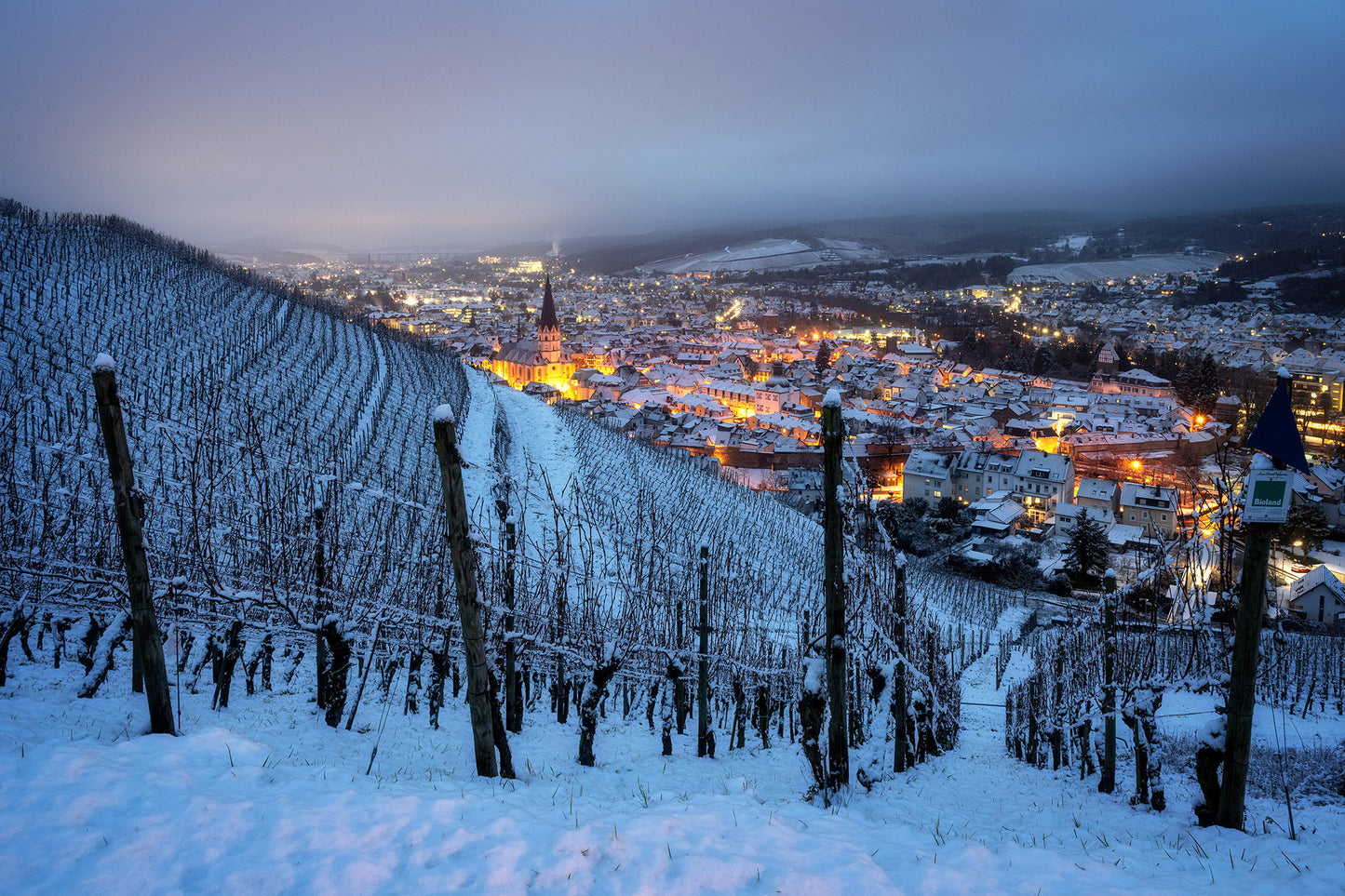 Schneemorgen in Ahrweiler