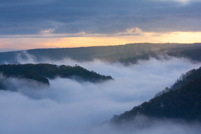 Nebel über dem Ahrtal