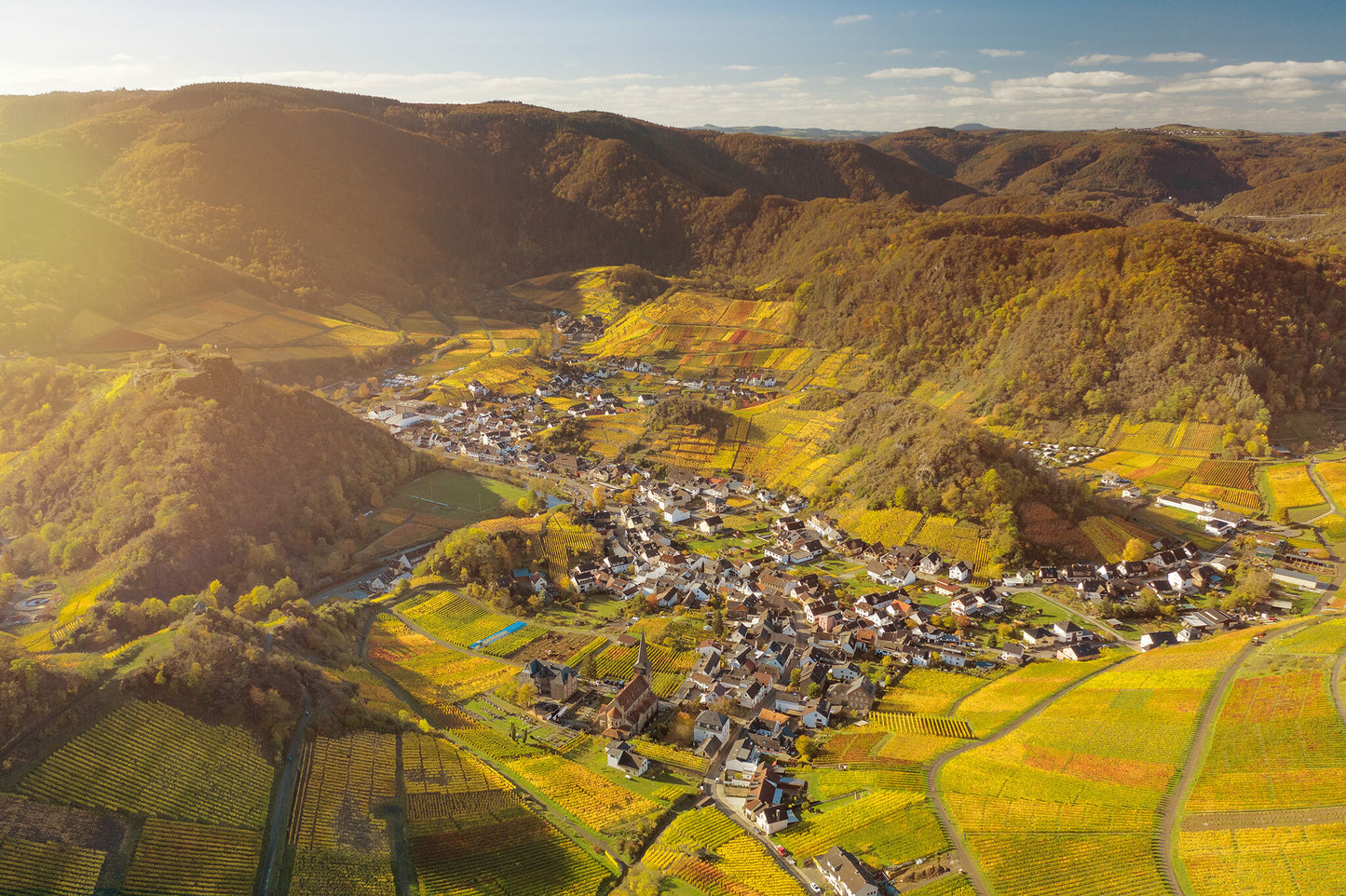 Mayschoß von oben