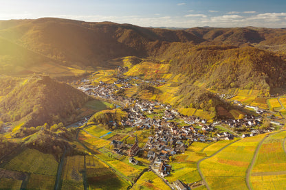 Mayschoß von oben