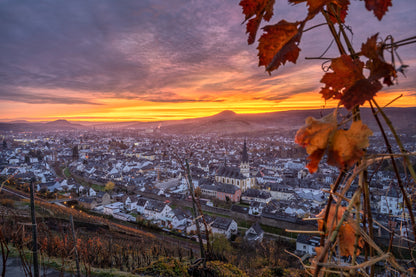 St. Laurentius an einem Herbstmorgen