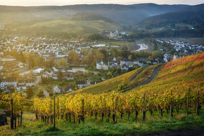 Herbstlicher Blick auf den Kalvarienberg