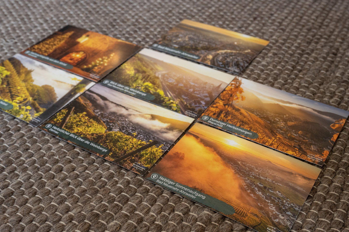 Postkarten aus dem Ahrtal (7er Set), kostenloser Versand