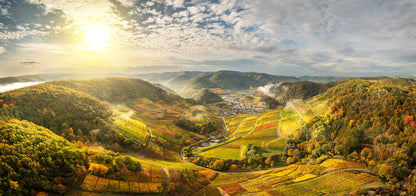 Herbstpanorama Mayschoß