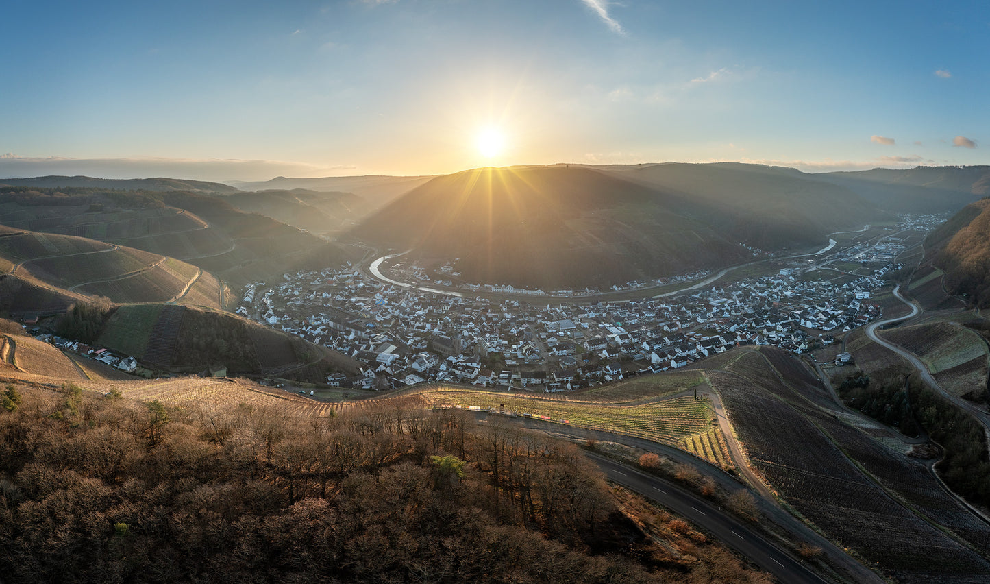 Winterpanorama Dernau