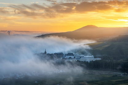 Herbstnebel am Calvarienberg