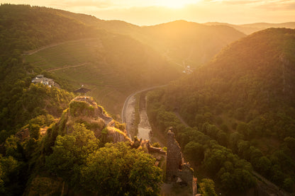 Burg Are in Nahaufnahme