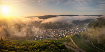 Sommerlicher Blick über Dernau