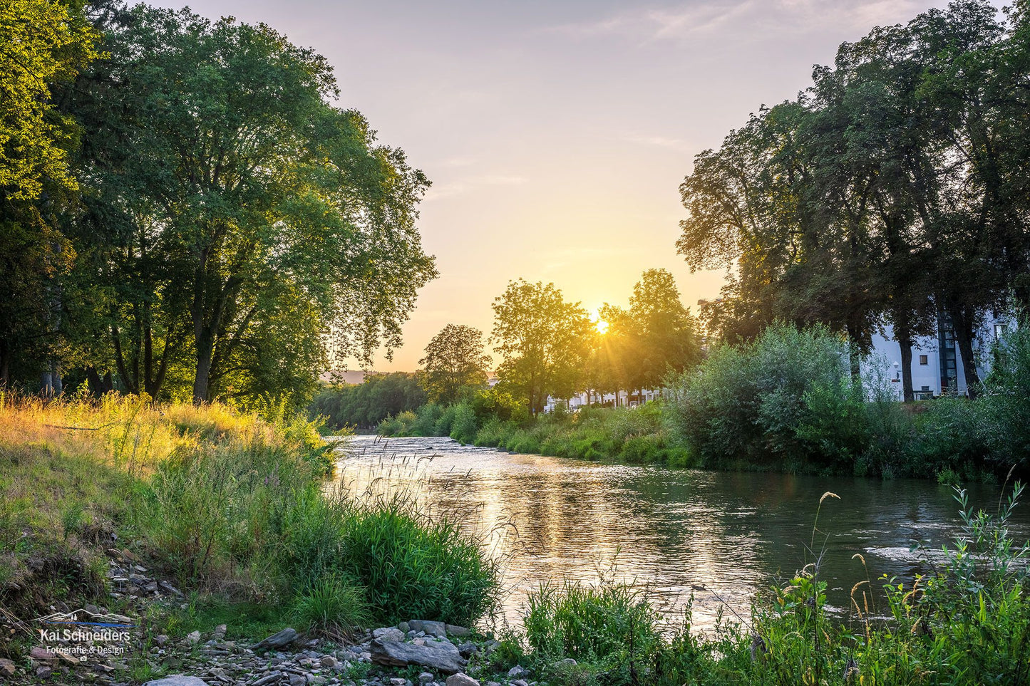Ahrufer Bad Neuenahr zum Sonnenuntergang