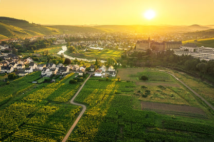 Frühlingsblick auf den Calvarienberg