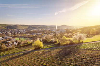 Blick nach Bad Neuenahr im Frühling
