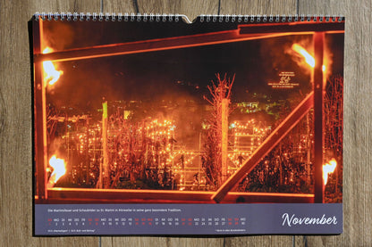 Monatskalender "Ahrtal Momente" 2026 - mittleres A3 Format