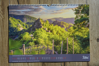 Monatskalender "Ahrtal Momente" 2026 - mittleres A3 Format
