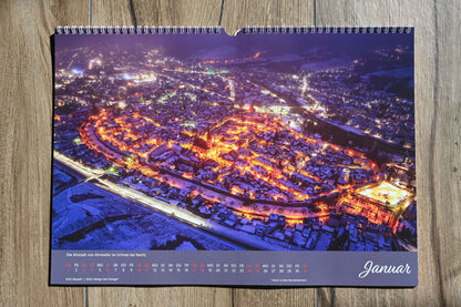 Monatskalender "Ahrtal Momente" 2026 - kleines A4 Format
