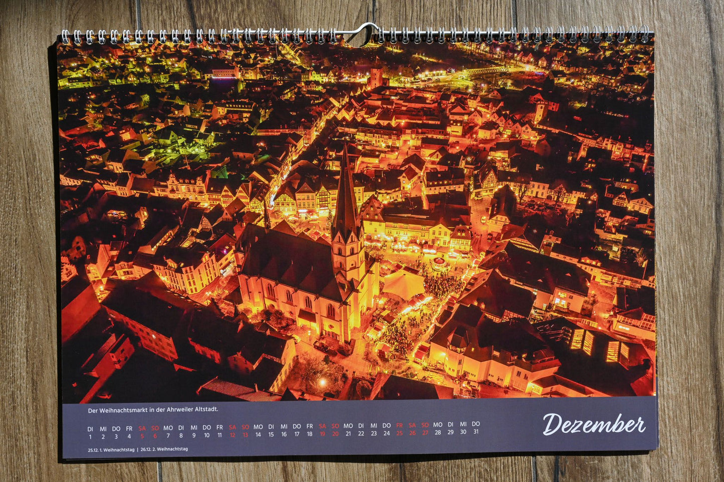 Monatskalender "Ahrtal Momente" 2026 - riesiges A2 Format