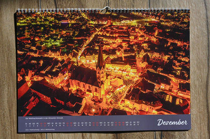 Monatskalender "Ahrtal Momente" 2026 - riesiges A2 Format