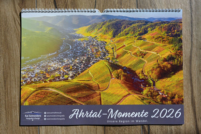 Monatskalender "Ahrtal Momente" 2026 - riesiges A2 Format