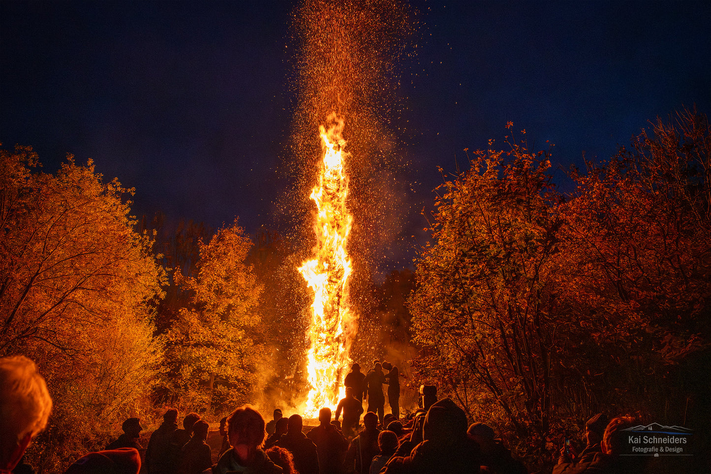 Martinsfeuer in Ahrweiler