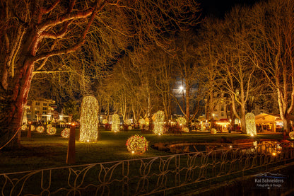 Leuchtende Uferlichter in Bad Neuenahr