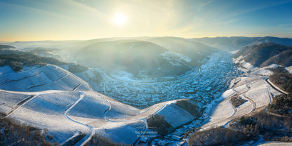 Winterpanorama über Dernau