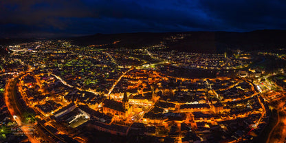 Panorama Ahrweiler in der Nacht