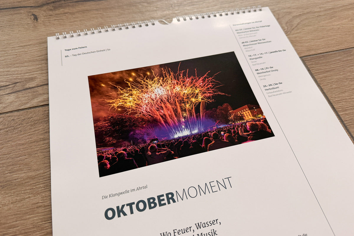 Wandkalender 2027 Lieblingsmomente im Ahrtal Hochformat Produktfoto 18