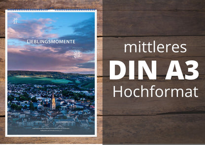 Kalender Lieblingsmomente im Ahrtal 2027 – Hochformat, DIN A3 – Titelbild