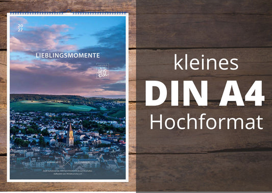 Kalender Lieblingsmomente im Ahrtal 2027 – Hochformat, DIN A4 – Titelbild
