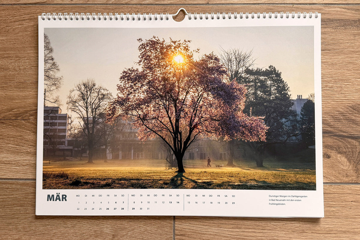 Wandkalender 2027 Lieblingsmomente im Ahrtal Querformat Produktfoto 4