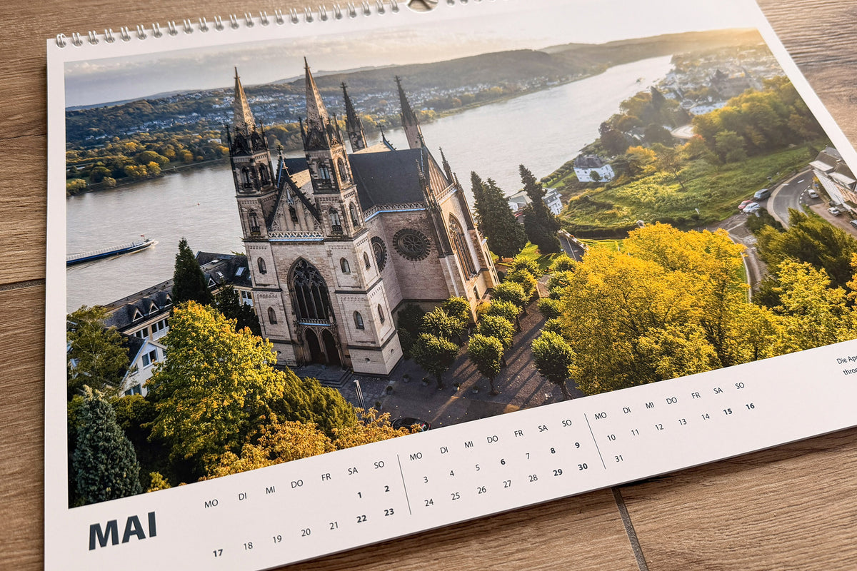 Wandkalender 2027 Lieblingsmomente im Ahrtal Querformat Produktfoto 6