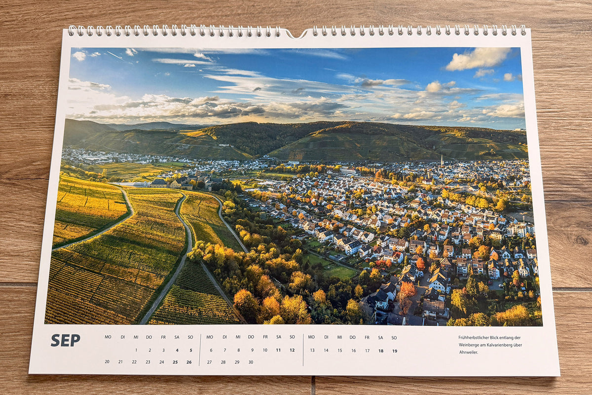Wandkalender 2027 Lieblingsmomente im Ahrtal Querformat Produktfoto 10