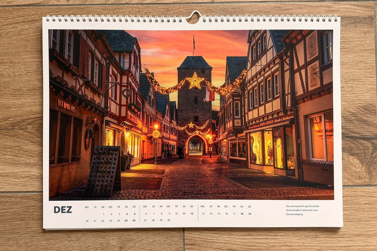 Wandkalender 2027 Lieblingsmomente im Ahrtal Querformat Produktfoto 15