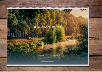 Kalender Lieblingsmomente im Ahrtal 2027 – Querformat – Titelbild ohne Text